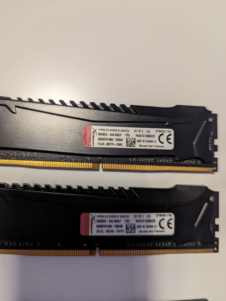 Pamięć RAM 16GB (4x4) DDR4 2666 mhz