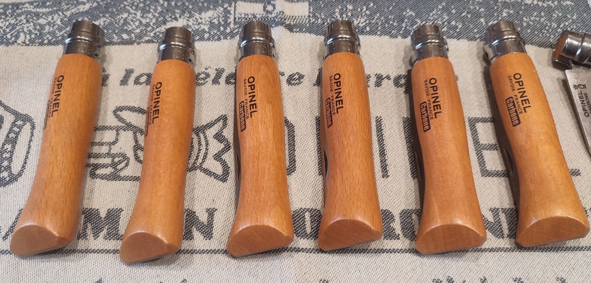 Нож туристический Opinel №8 Carbon вуглецева сталь складной углеродка