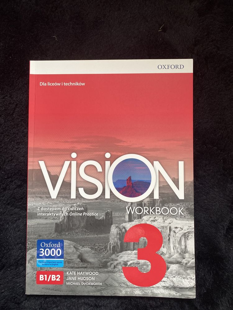 zeszyt ćwiczeń do liceum Vision student’s book 3