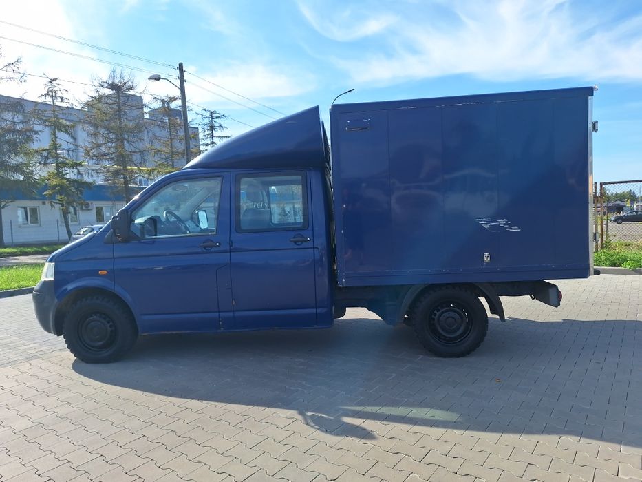 Transporter T5 4motion 4x4 syncro blokada mostu 6os.  doka brygadówka