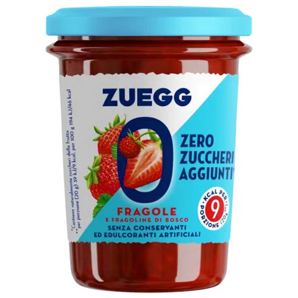 Джем Полуниця та Суниця без Цукру та Консервантів Zuegg Zero, 220г