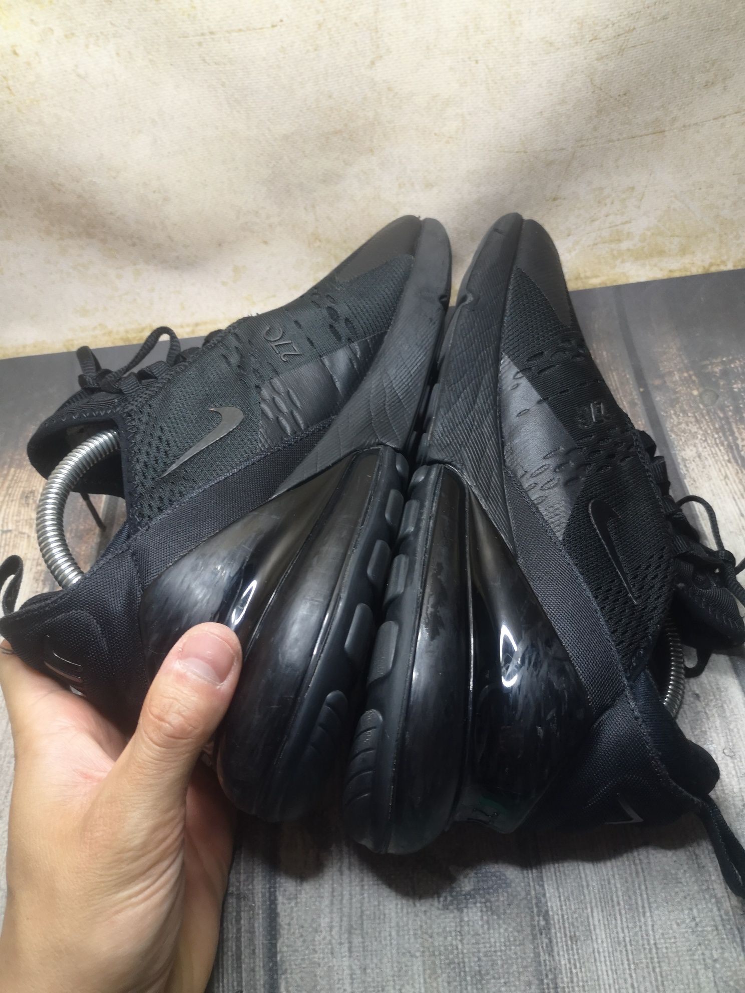 Buty Nike Air Max 270 Triple Black r42 / force / Dunk / jordan