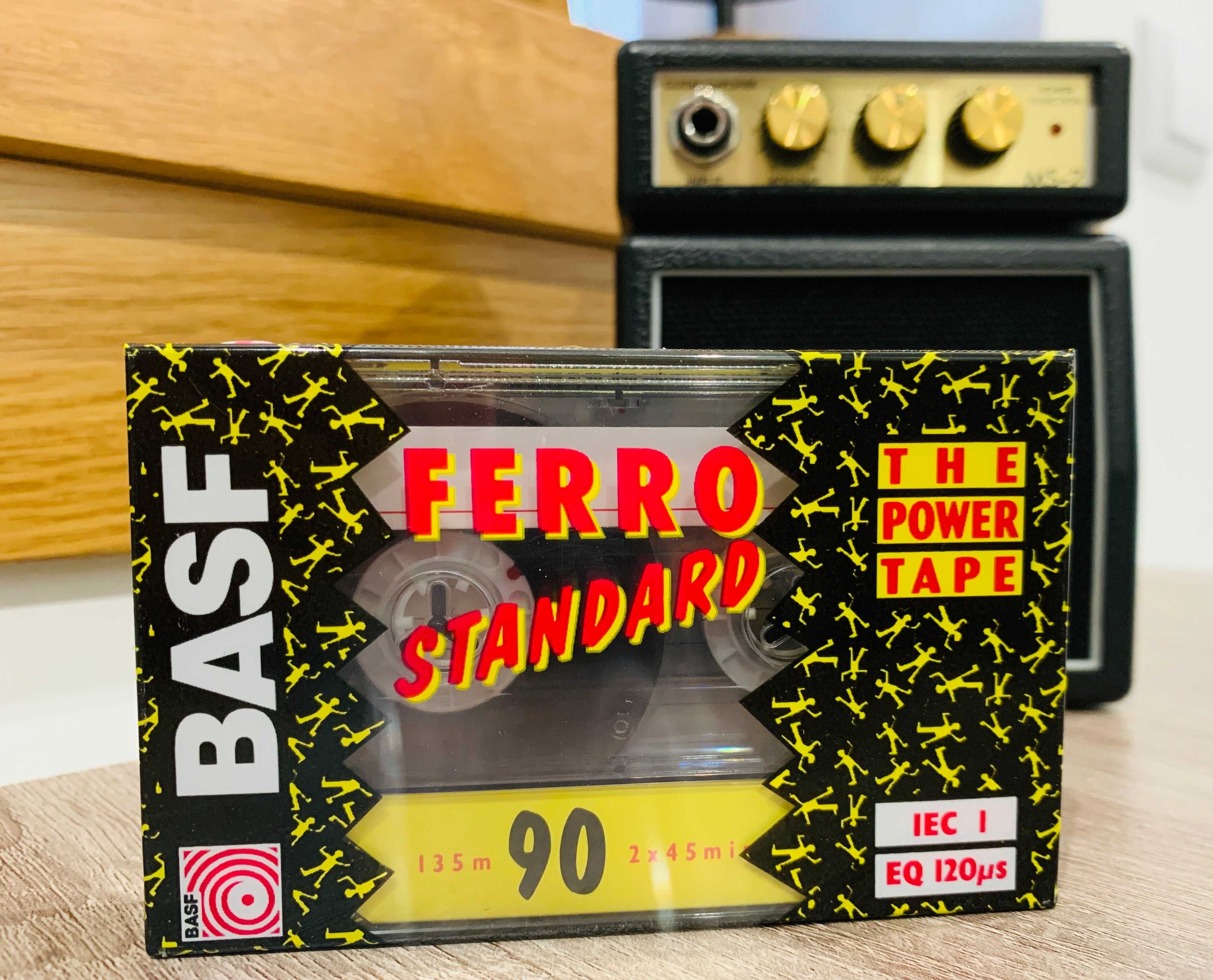 Cassete de áudio - Basf Ferro Standard 90 (preço 10x unidades )