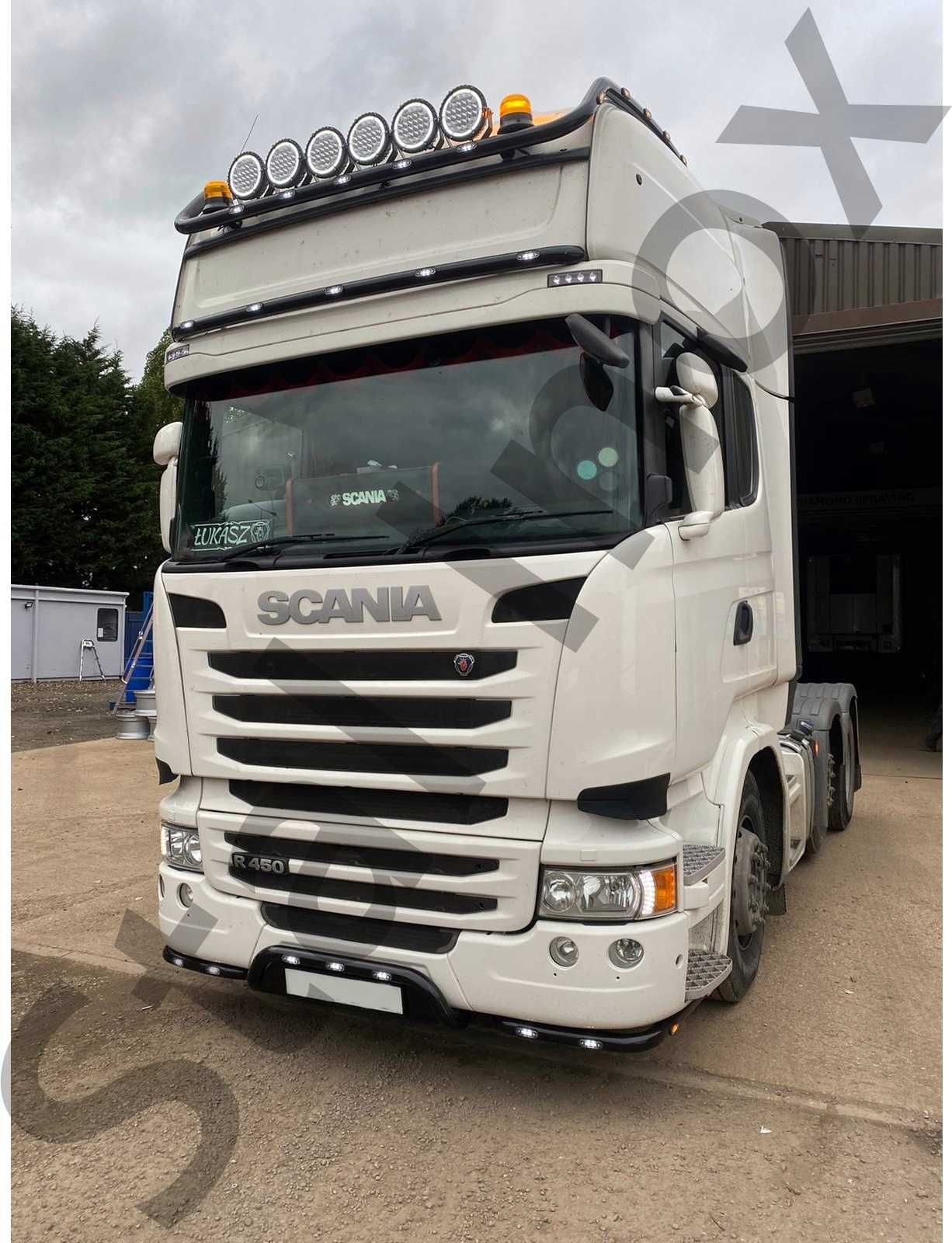 Orurowanie górne Scania S next generation oświetlenie LED producent