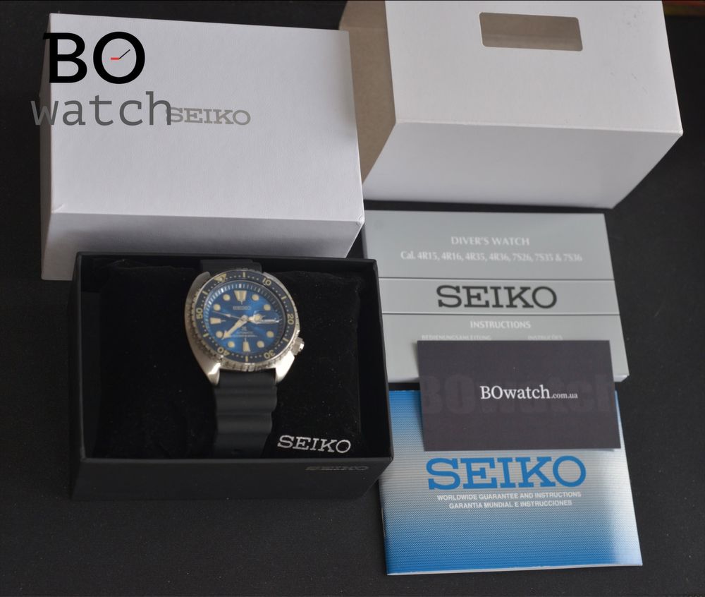 Новий годинник Seiko Prospex SRPE07k1 King Turtle оригінал