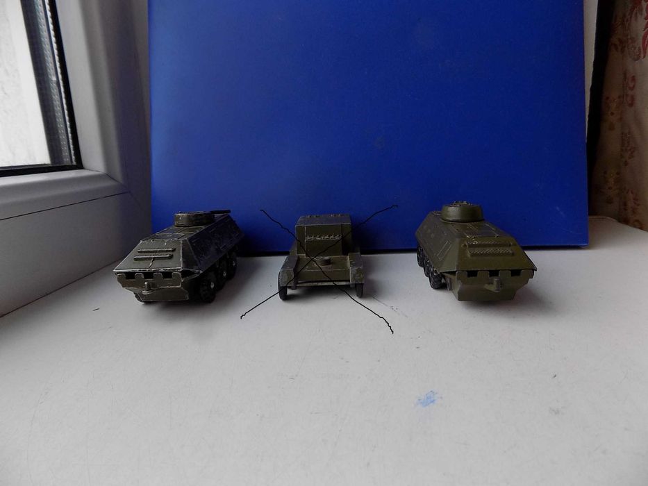 Тягач, БТР Военная техника сделано в СССР Звезда 1:72 (Эра)