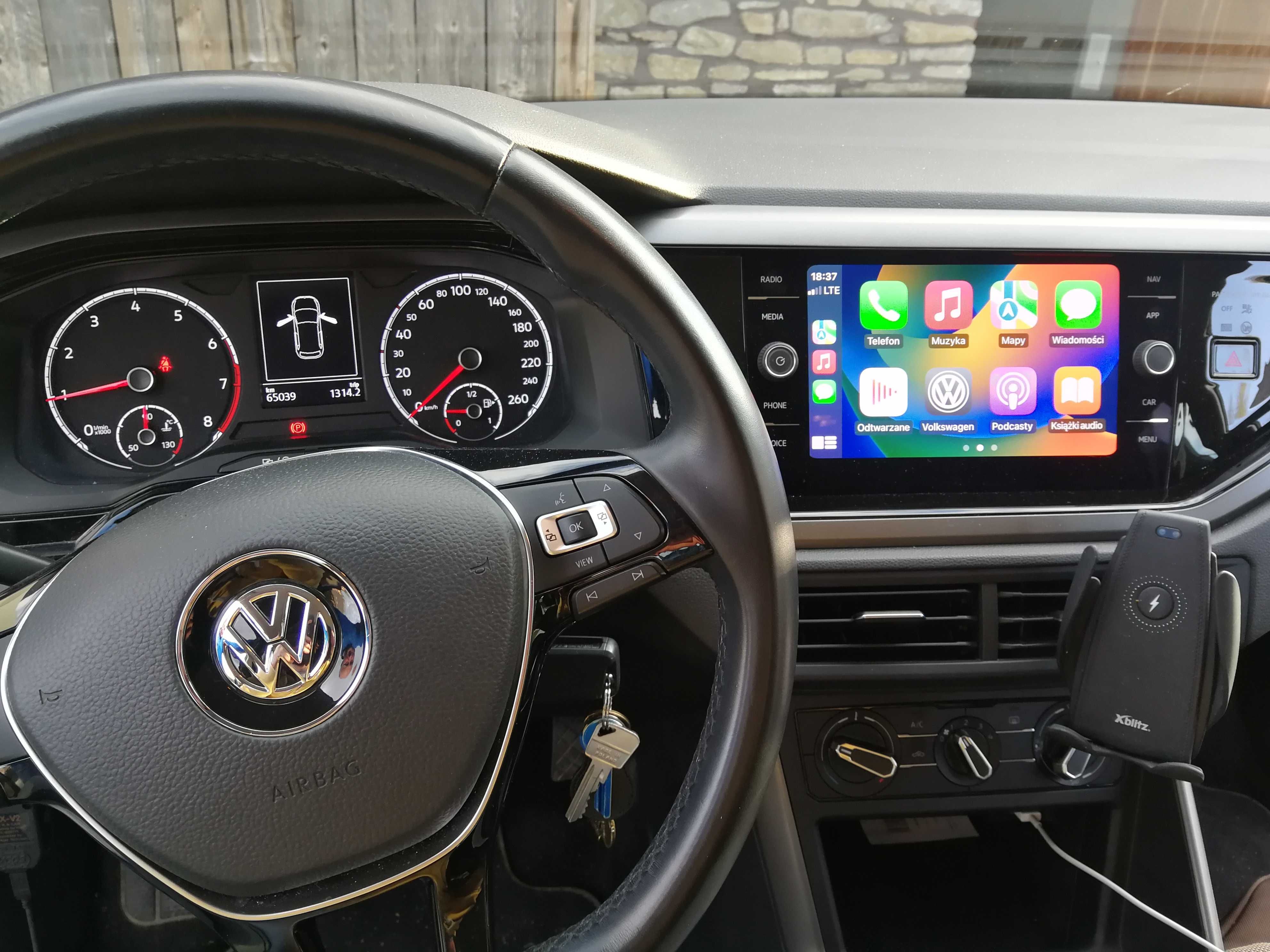 Polskie menu Carplay Android Auto Audi Jeep Dodge Toyota Kia