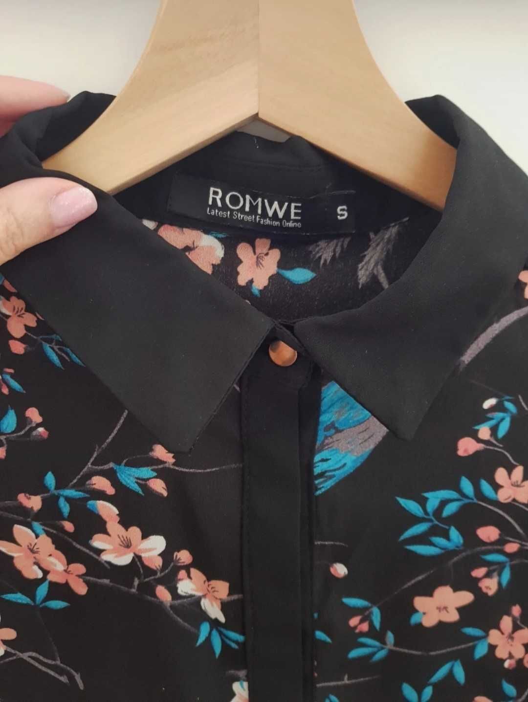 Camisa padrão floral