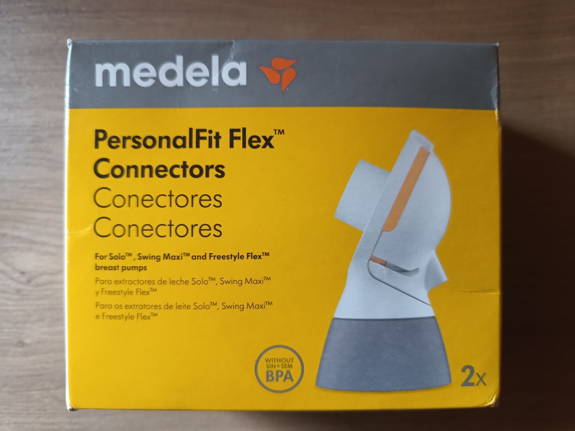 Konektory PersonalFit Flex do laktatora "Medela" 2 szt.