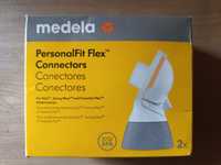 Konektory PersonalFit Flex do laktatora "Medela" 2 szt.