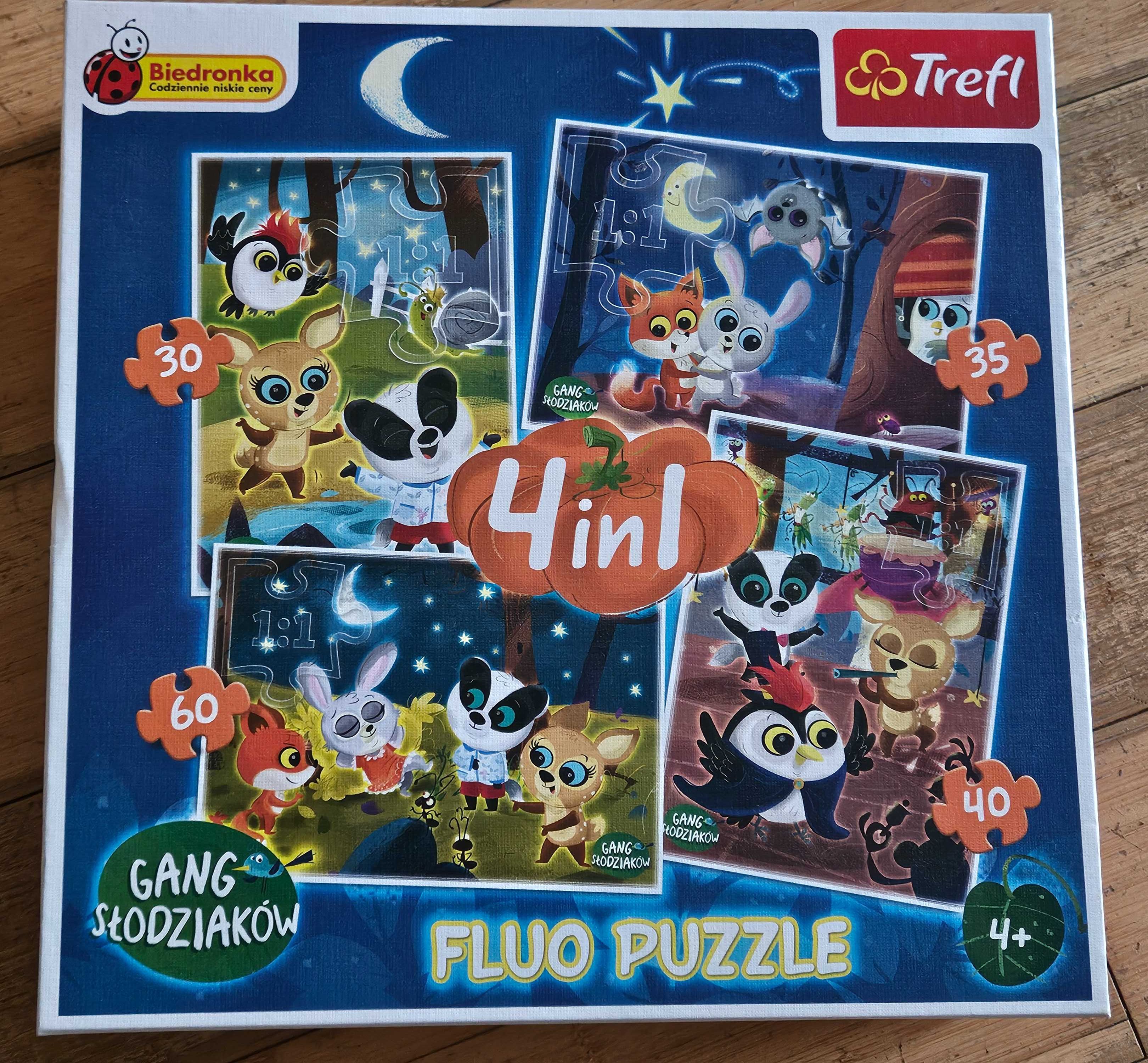 Puzzle gang słodziaków świecące