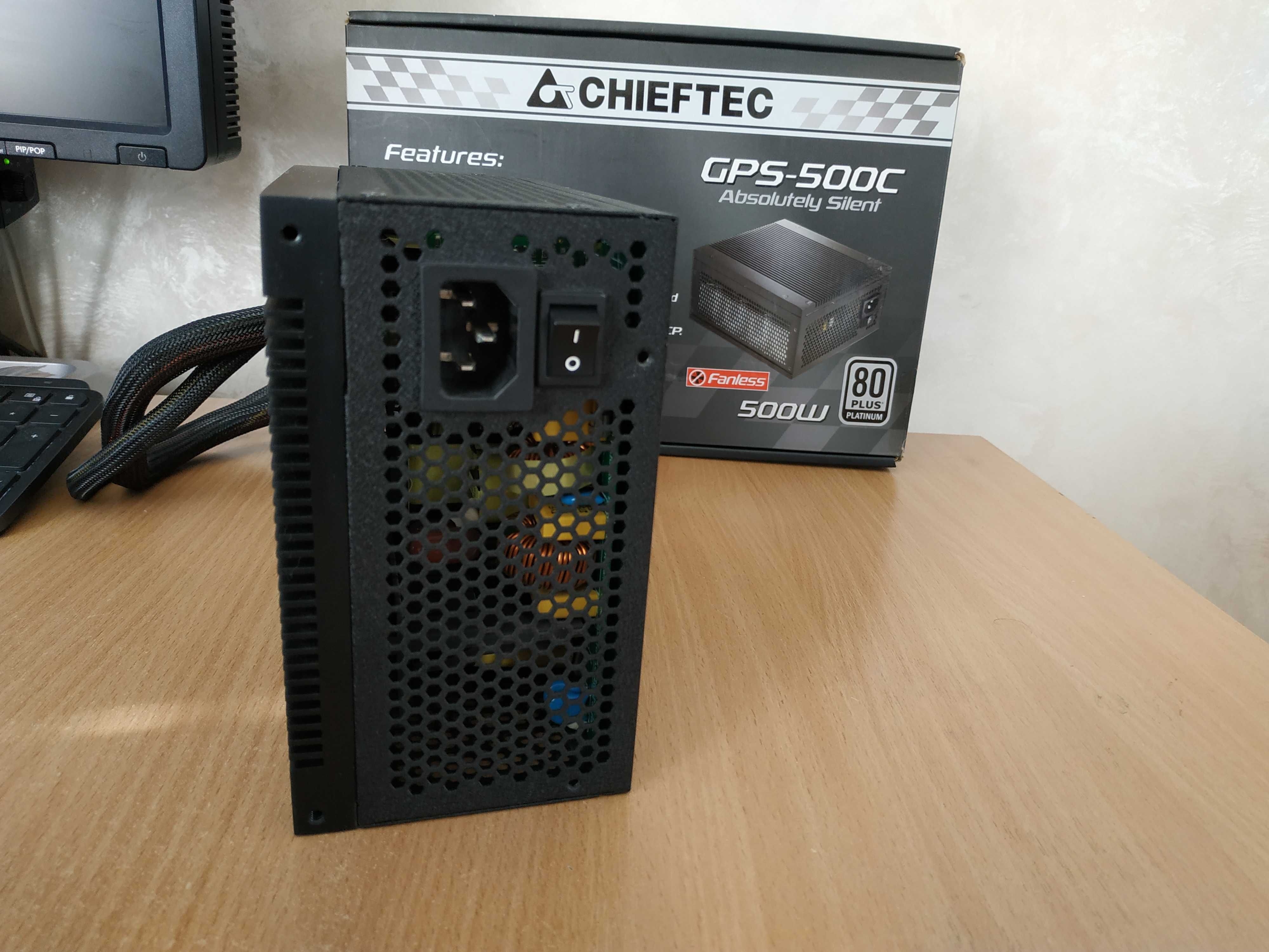 Блок живлення Chieftec GPS-500C Silent - 500W "без кулерний"