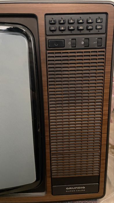 televisao grundig super color vintage