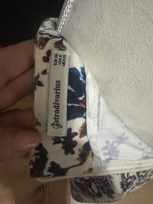 Saia curta estampada