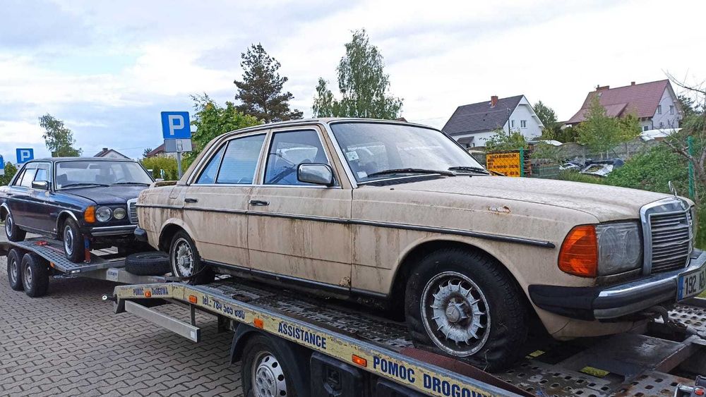 Mercedes w123 automat,zabytek, 1977 rok, 3 sztuki, klasyki