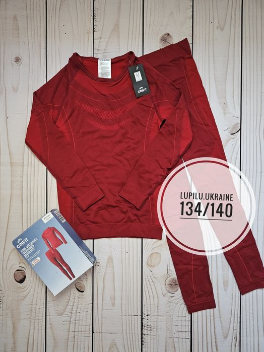 Crivit 134/140 термобілизна дитяча комплект термо білизна термобелье