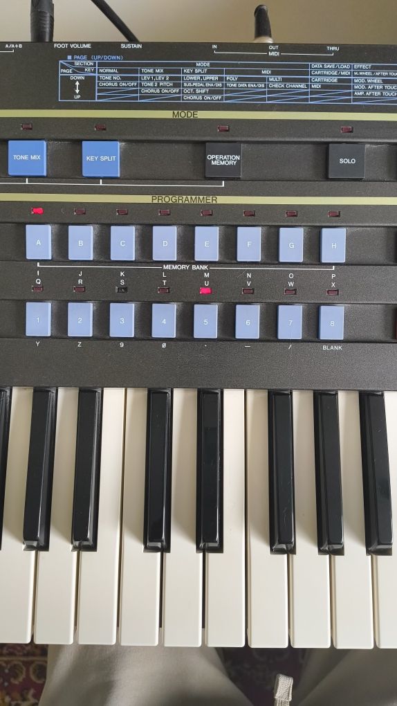 Syntezator Casio CZ-1