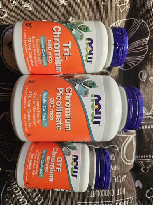 Now Foods Хром пиколинат Tri Chromium GTF 200 мкг піколінат хелат