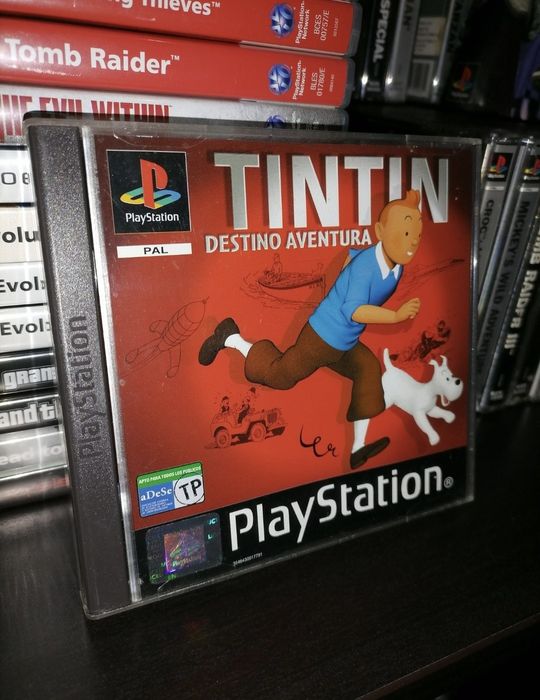 Jogo de consola "Tin tin" "Ps1"

Jogo raro e em perfeitas condições, c