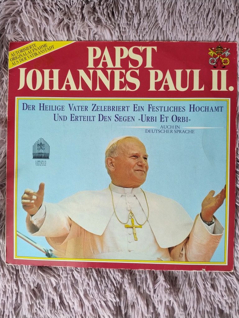 Płyta winylowa "Papst Johannes Paul II" wydanie niemieckie 1980