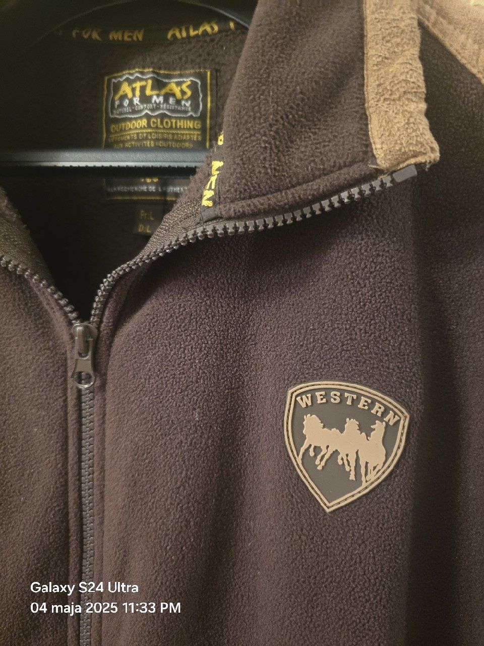 Polar myśliwski wędkarski trekkingowy outdoorowy jeździecki L/XL WEST.