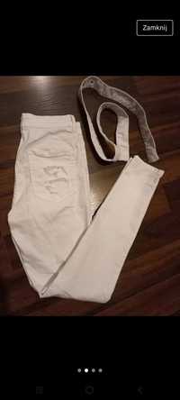 Białe spodnie roz.M