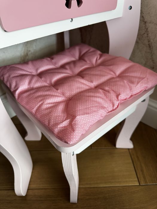 Toaletka dziecieca, drewniana