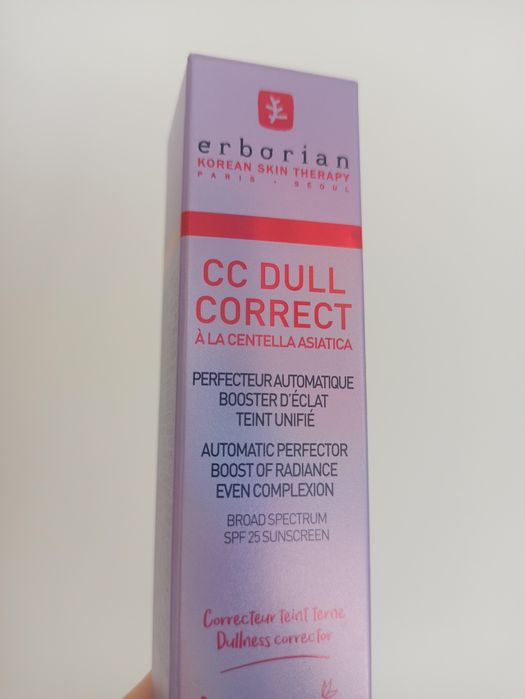 Erborian CC Dull Correct 45 ml krem upiększający z kolorem SPF 25NOWY