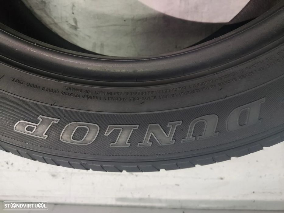 2 pneus semi novos dunlop 225-55r18 oferta dos portes