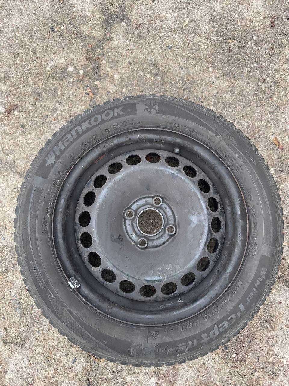 Koła FELGI OPEL Astra Corsa D combo 6JX15H2 4X100 ET39 HANKOOK 7,11mm