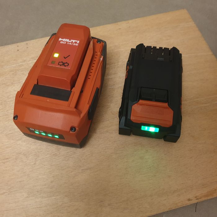 Hilti AG125-A36 TE6 a36 Bateria Npr 32 scw A22  sfc a22