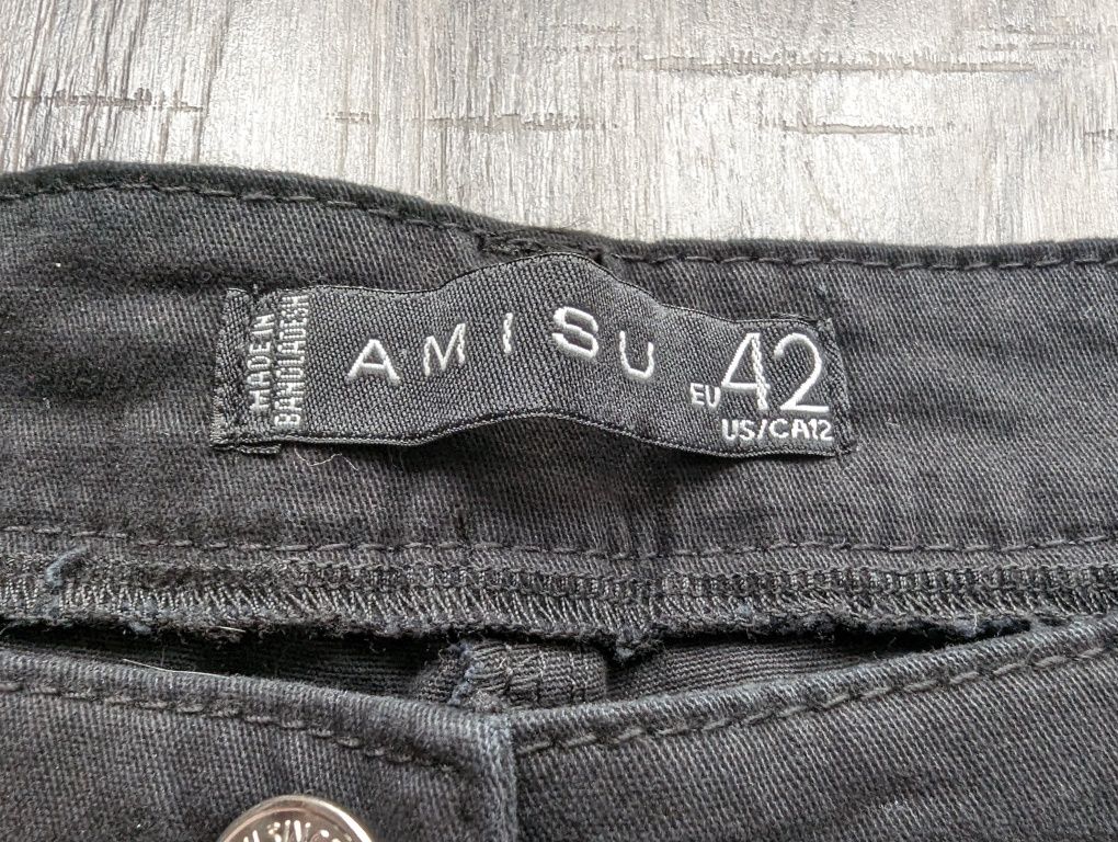 Amisu spodenki jeansowe szorty podwijane