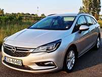 Opel Astra • Bezwypadkowa • Bogato wyposażona • ASO • Garażowana •