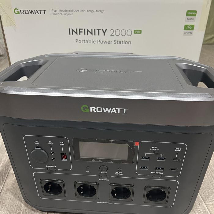Зарядна станція Growatt INFINITY 2000 PRO (в наявності) нова!