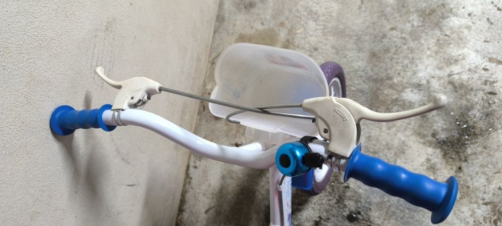 Bicicleta roda 14 da Frozen