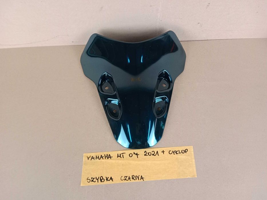 Yamaha MT07 MT 07 Szyba Czarna Szybka Owiewka Szara 2021 +