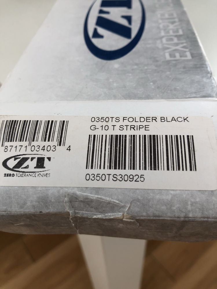 Nóż Zero Tolerance ZT 0350TS Folder Black