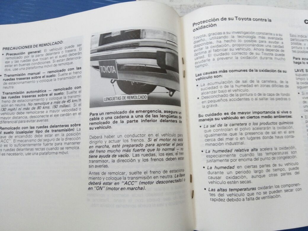 Manual do Proprietário Toyota Carina ST