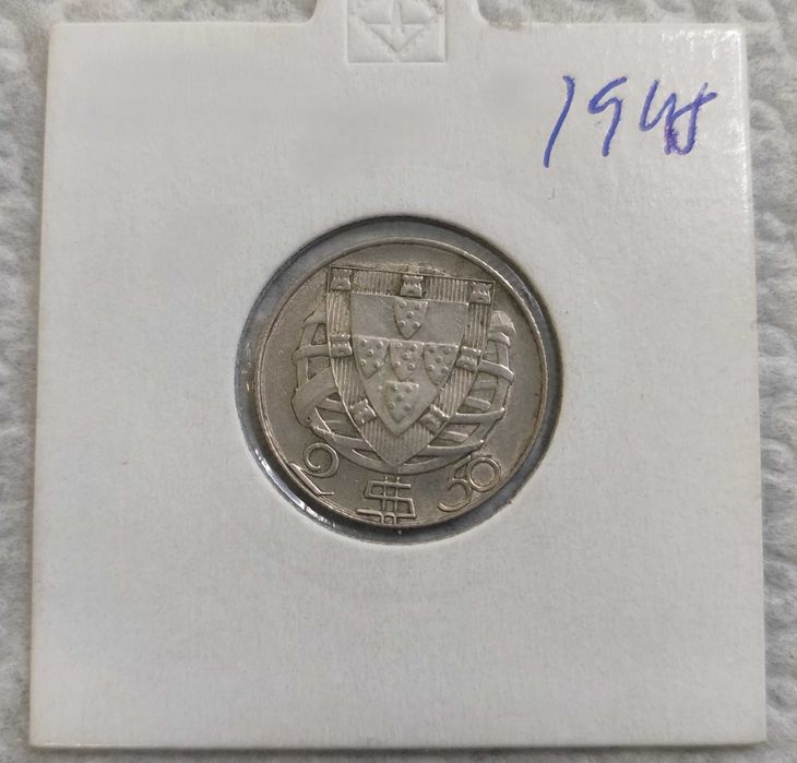 Moeda de 2.5$ 1948 - BELA