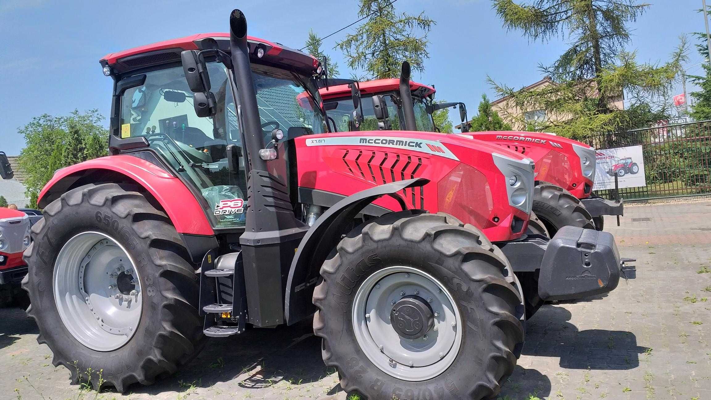 Ciągnik rolniczy McCormick X7.617 P6-Drive  164 KM klima