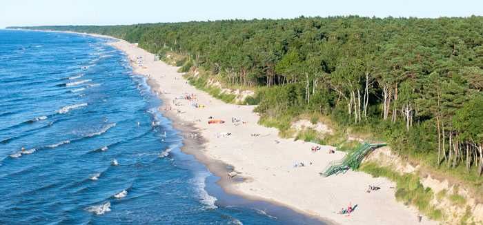 Willa przy plaży w Łukęcinie