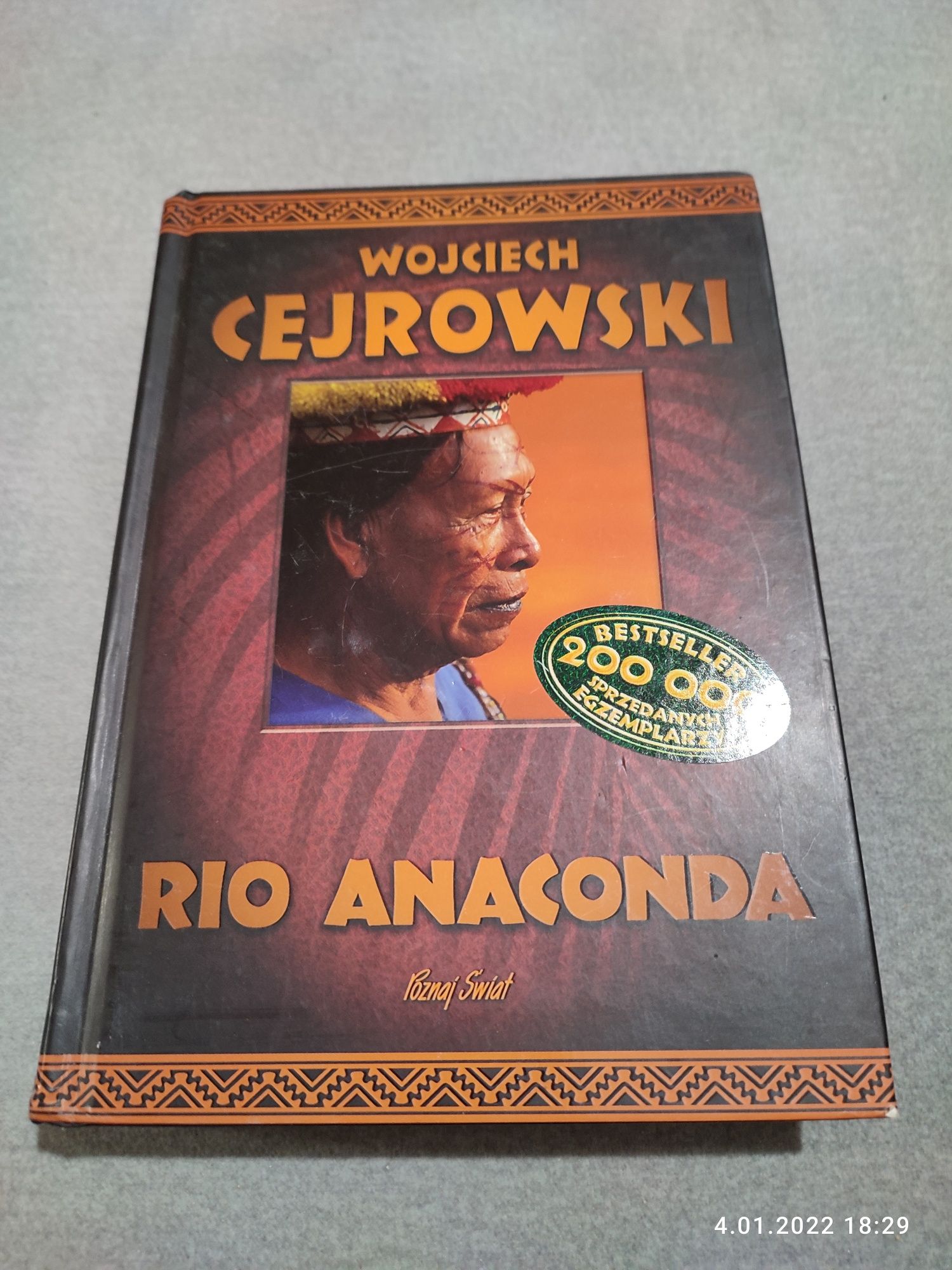 Wojciech Cejrowski Rio Anaconda książka