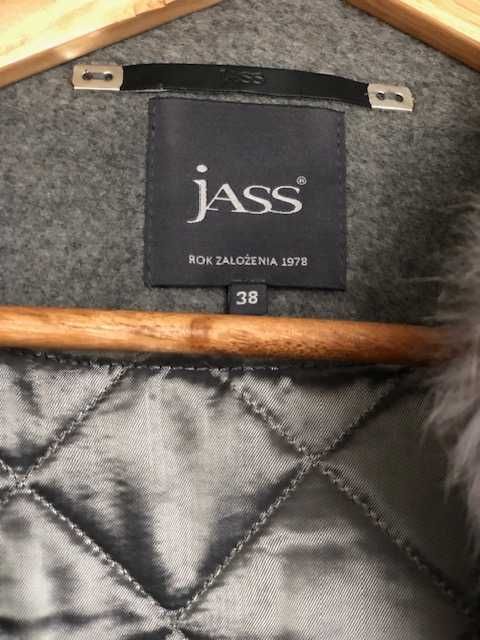 Płaszcz szary wełniany Jass r. 38/L
