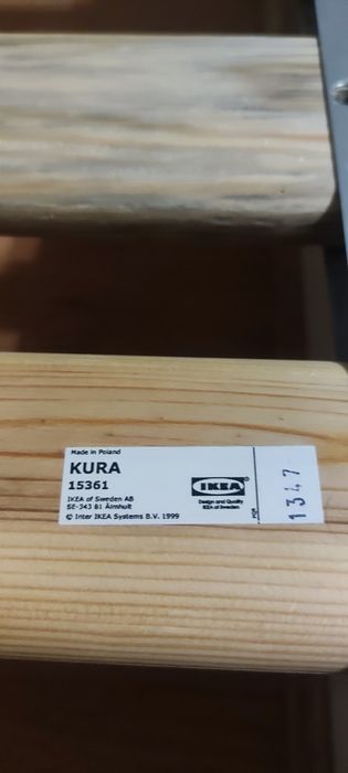 Ліжко дитяче Kura Ikea, Кровать IKEA