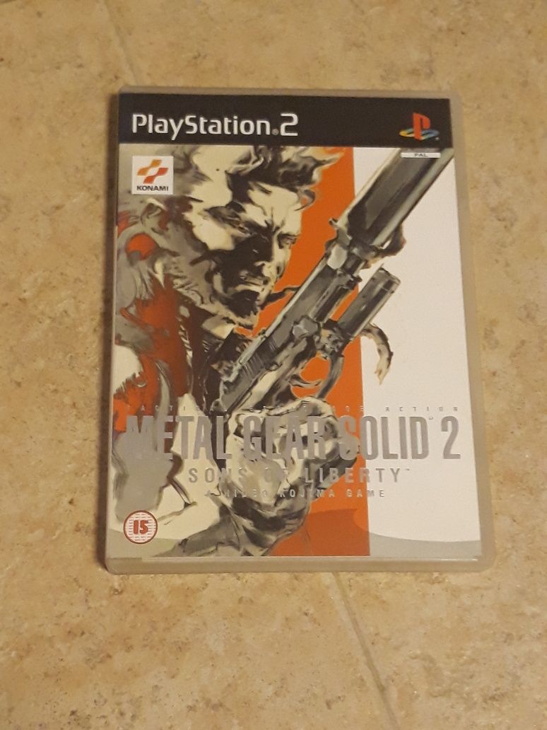 Ps2 Metal Gear Solid 2