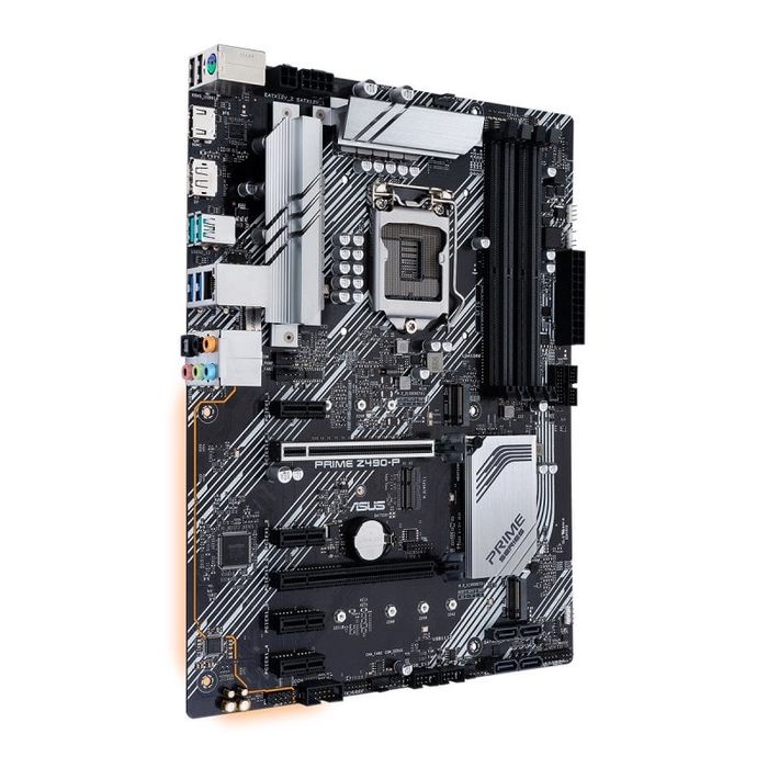 Motherboard Asus prime z490p + CPU