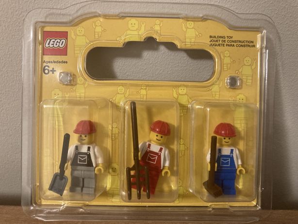 Lego minifigurki system city pracownicy opakowanie bam