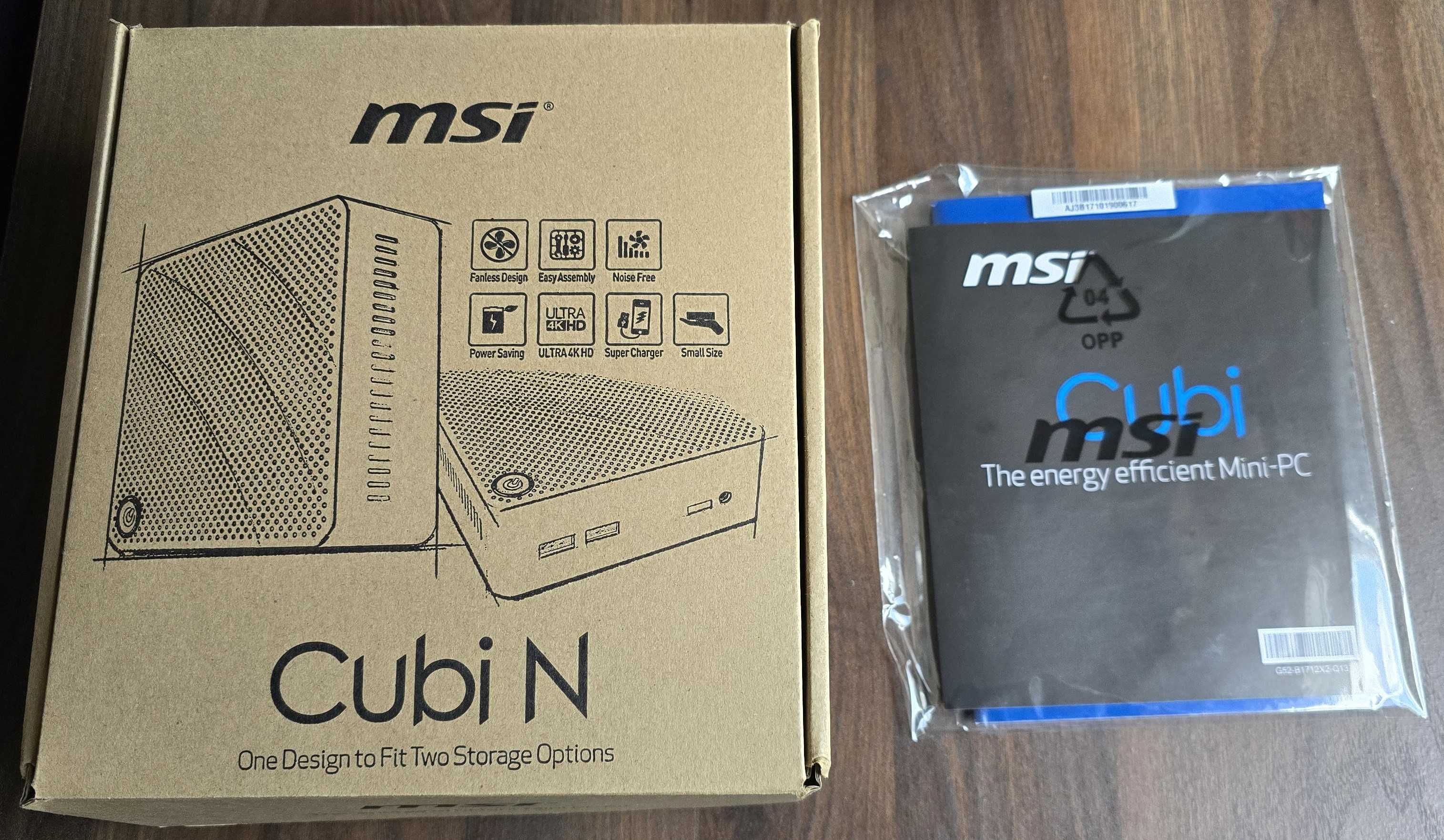 Mini-PC MSI Cubi N 8GL-002BEU