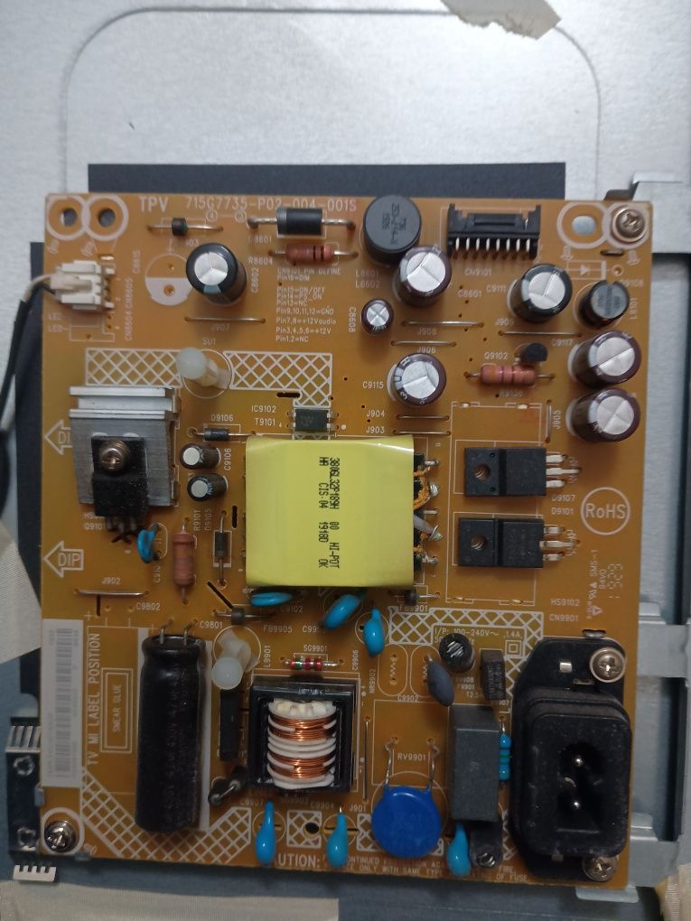 płyta zasilania Philips TPV 715G7735