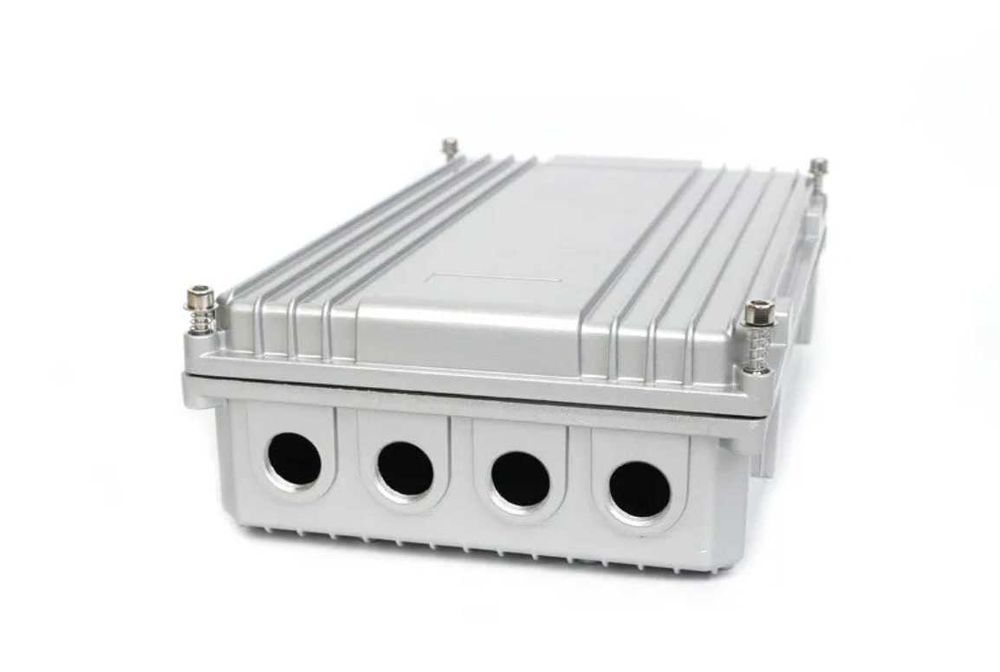 Корпус для РЕБ алюмінієвий IP65 внутрішній розмір 304 x 184 x 77 мм